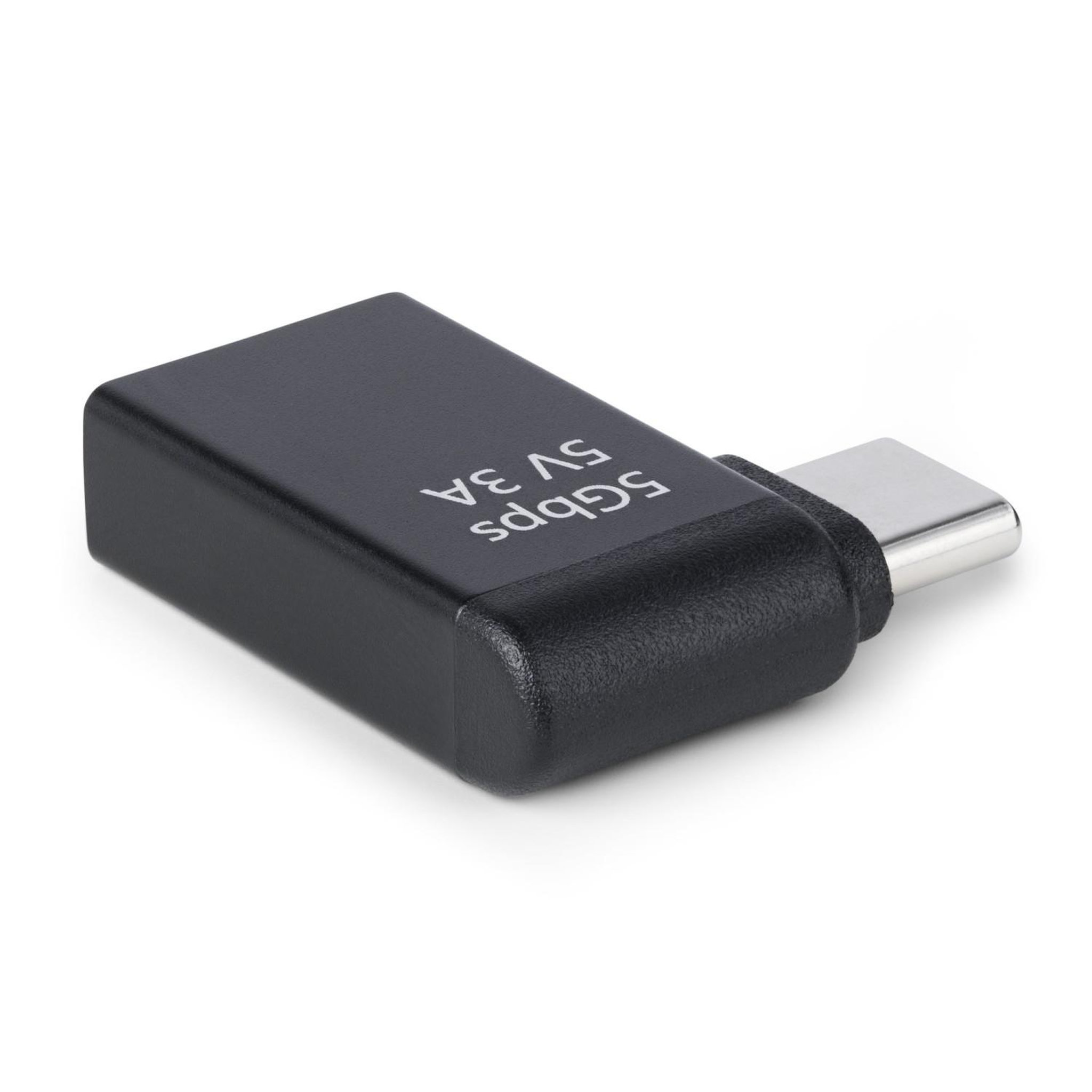 Voir la diapositive 3 : Startech Startech.com adaptateur usb-c vers usb-a, coudé à droite, usb 5gbps, 3a, convertisseur usb-c mâle vers usb-a femelle, boîtier métallique durable - compatible thunderbolt