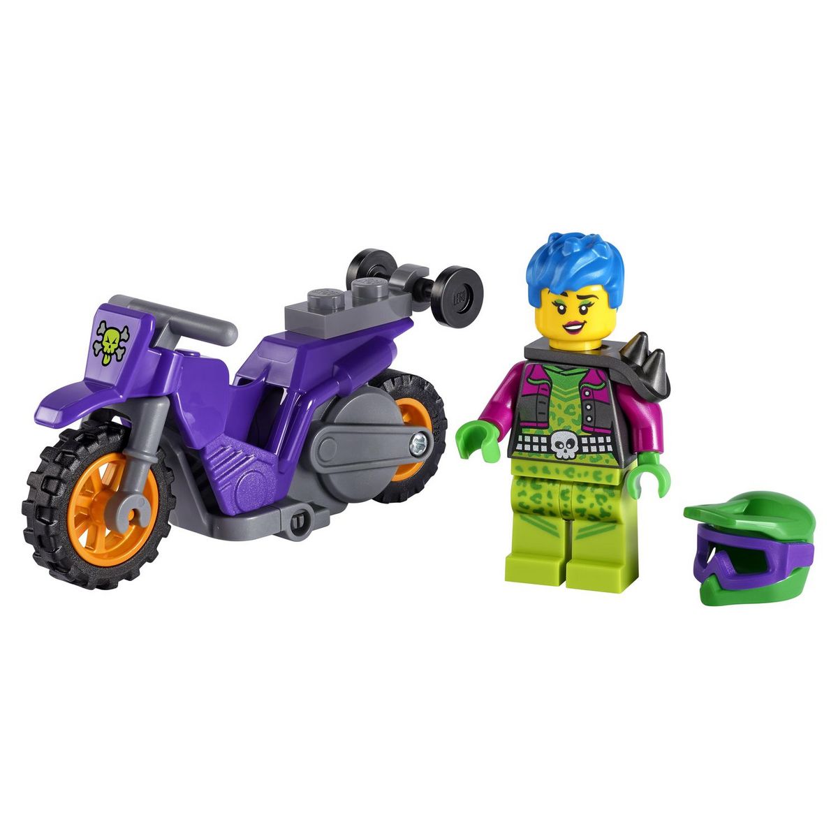 LEGO City Stuntz 60296 La moto de la cascade Roue arrière