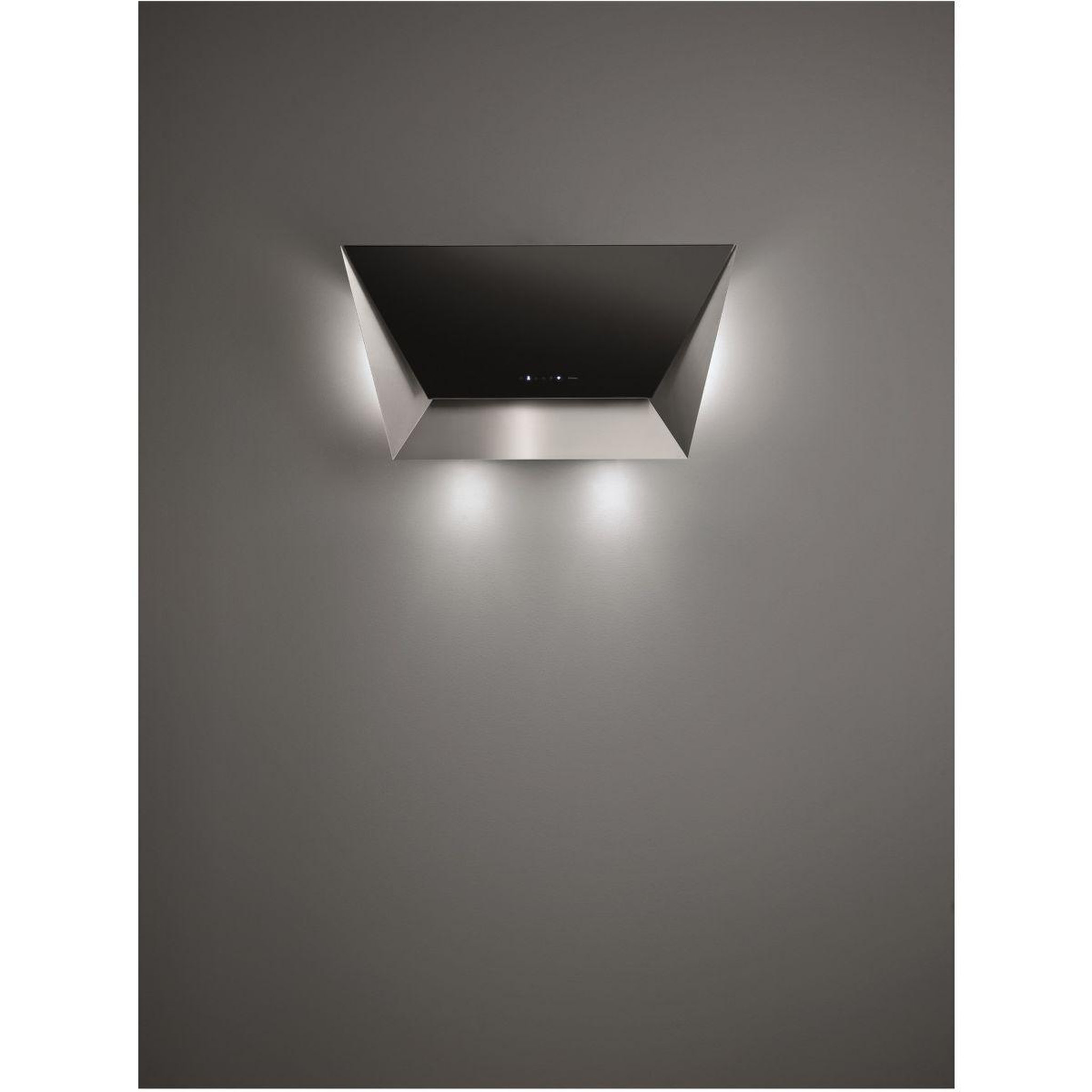Voir la diapositive 1 : Falmec Hotte décorative murale PRISMA MURAL 85 Noir