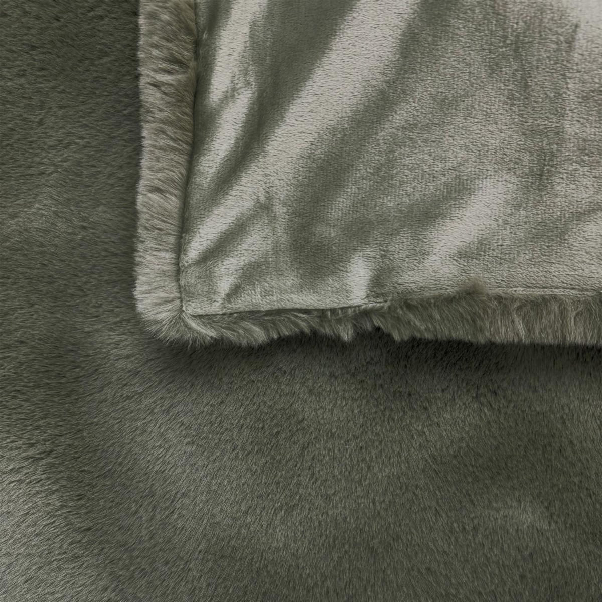 FUTURE HOME Plaid fausse fourrure 150x200 cm