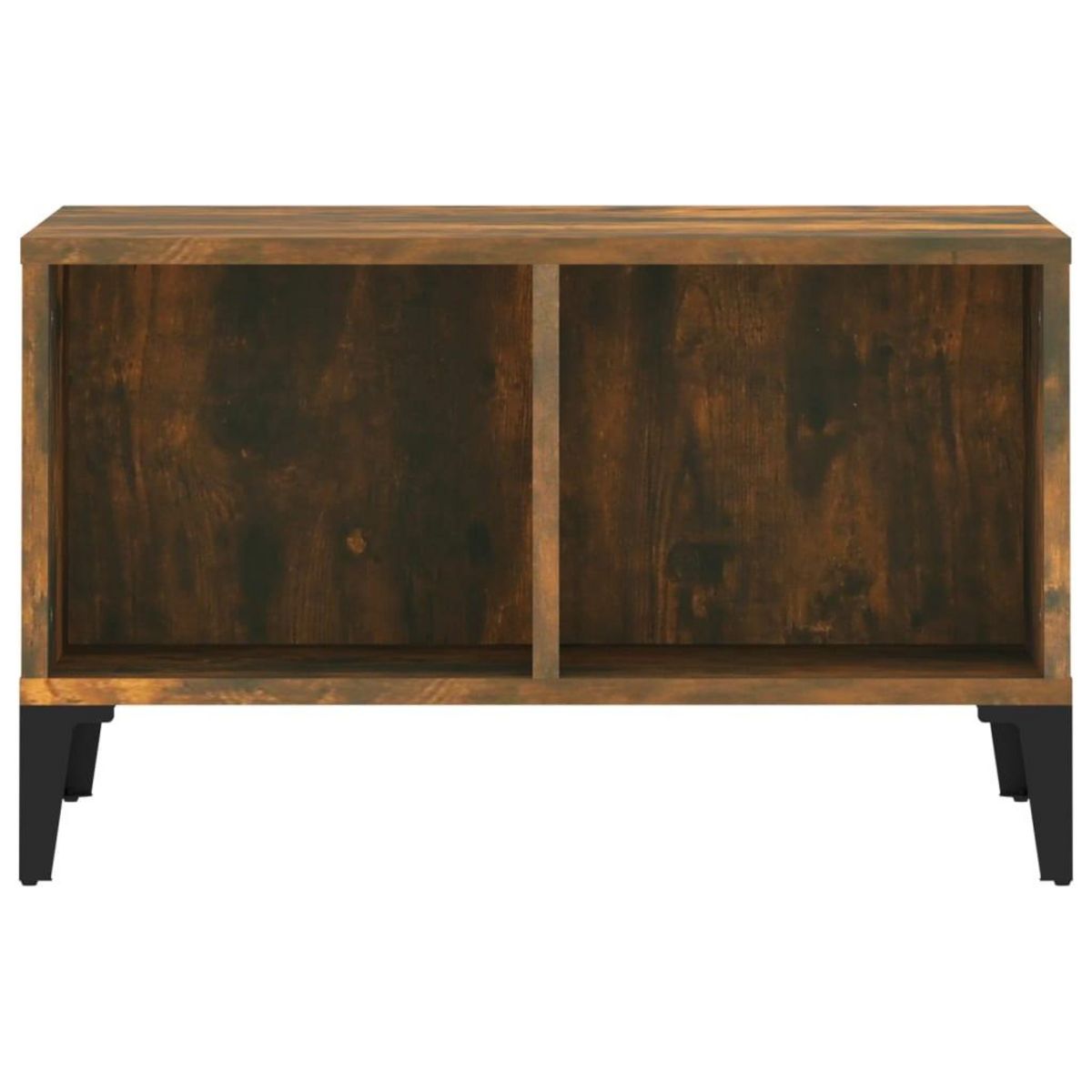 VIDAXL Table basse Chene fume 60x50x36,5 cm Bois d'ingenierie