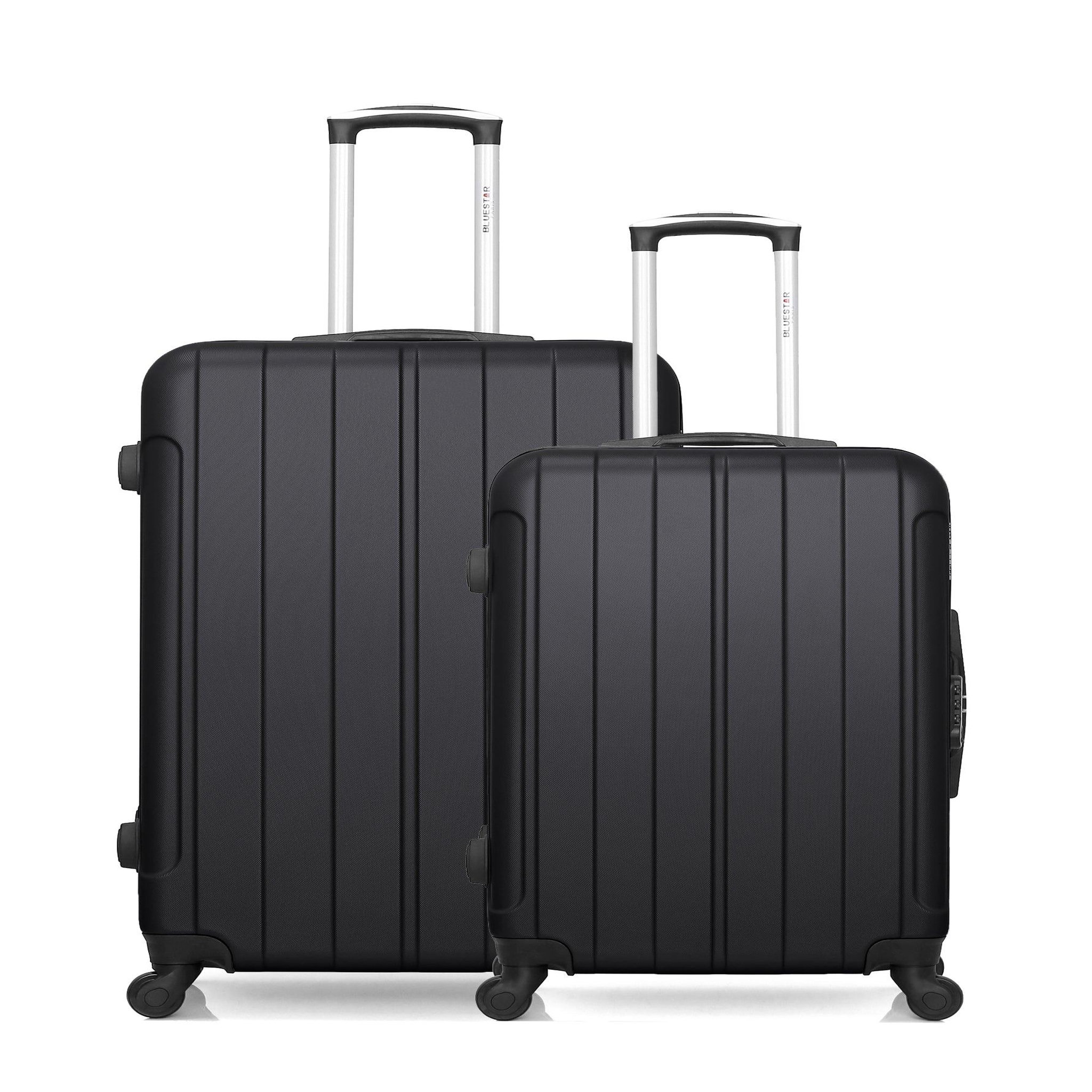 BLUESTAR Bluestar - lot de 2 valise grand format et valise weekend napoli -