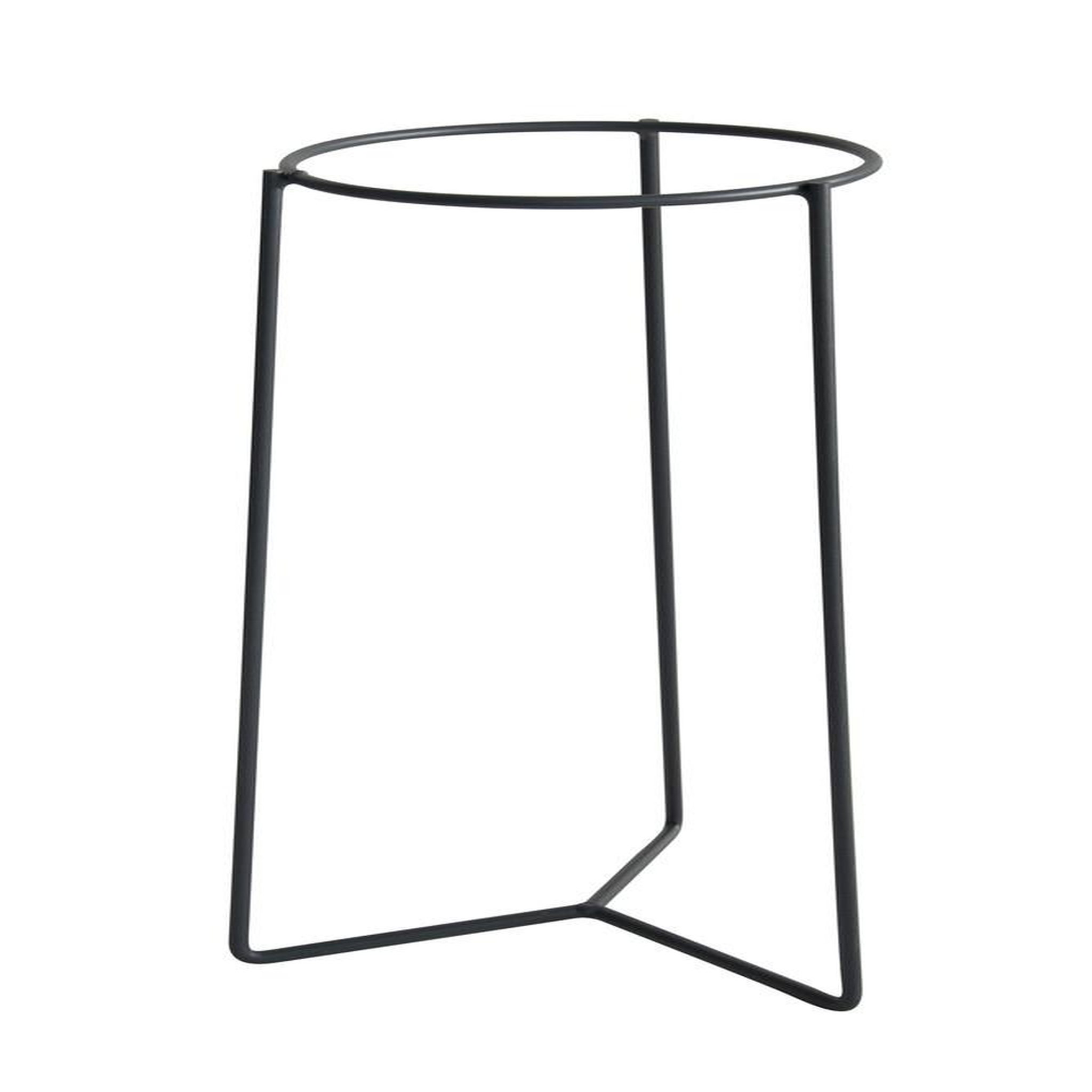CENTRALE BRICO Tripode pour pot anthracite - 58x27 cm - acier époxy