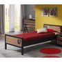 Voir la diapositive 2 : Paris Prix Pack - Lit Enfant, Chevet, Tiroir & Armoire  Alex I  Marron & Noir