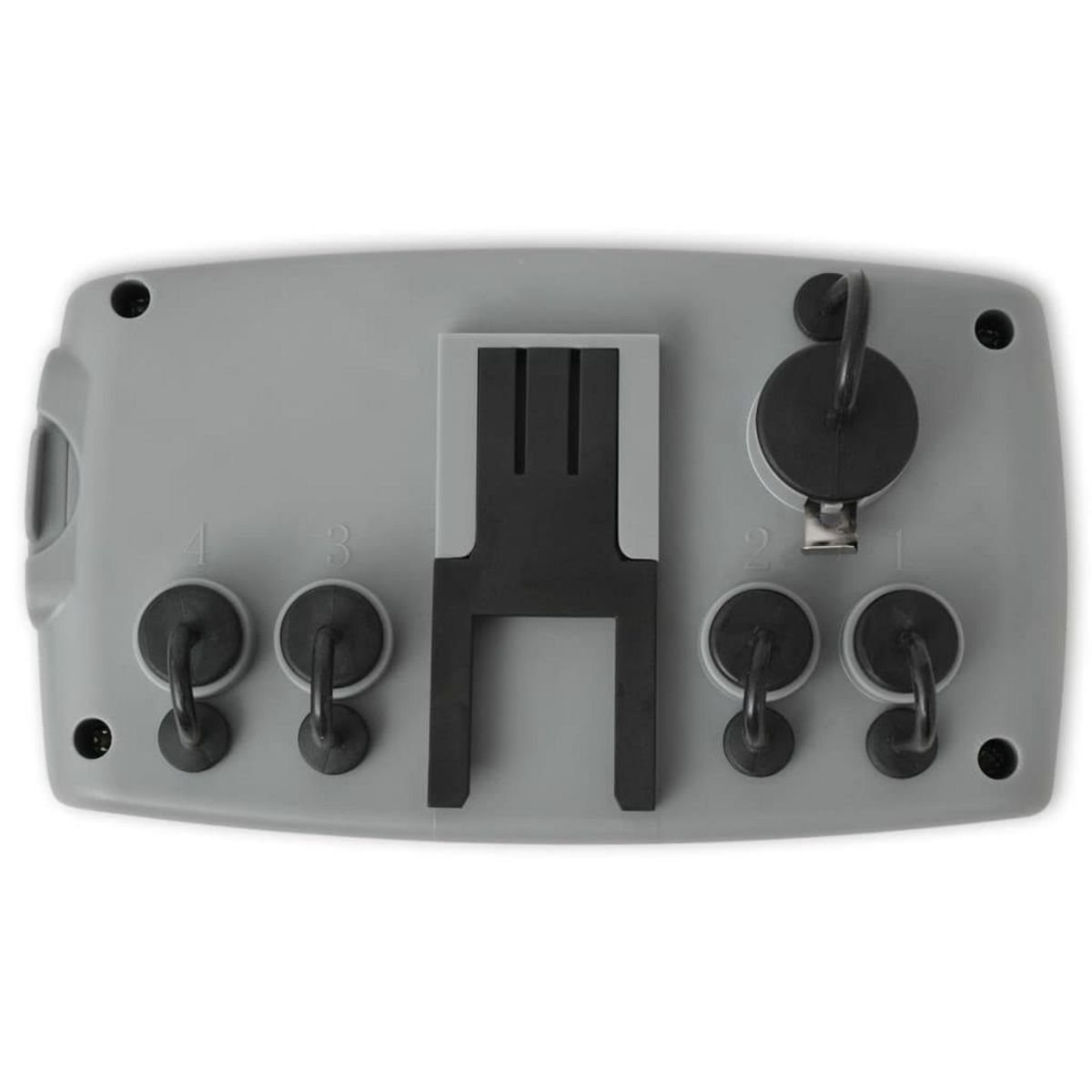 VIDAXL Minuterie automatique d'irrigation avec 4 stations 3 V