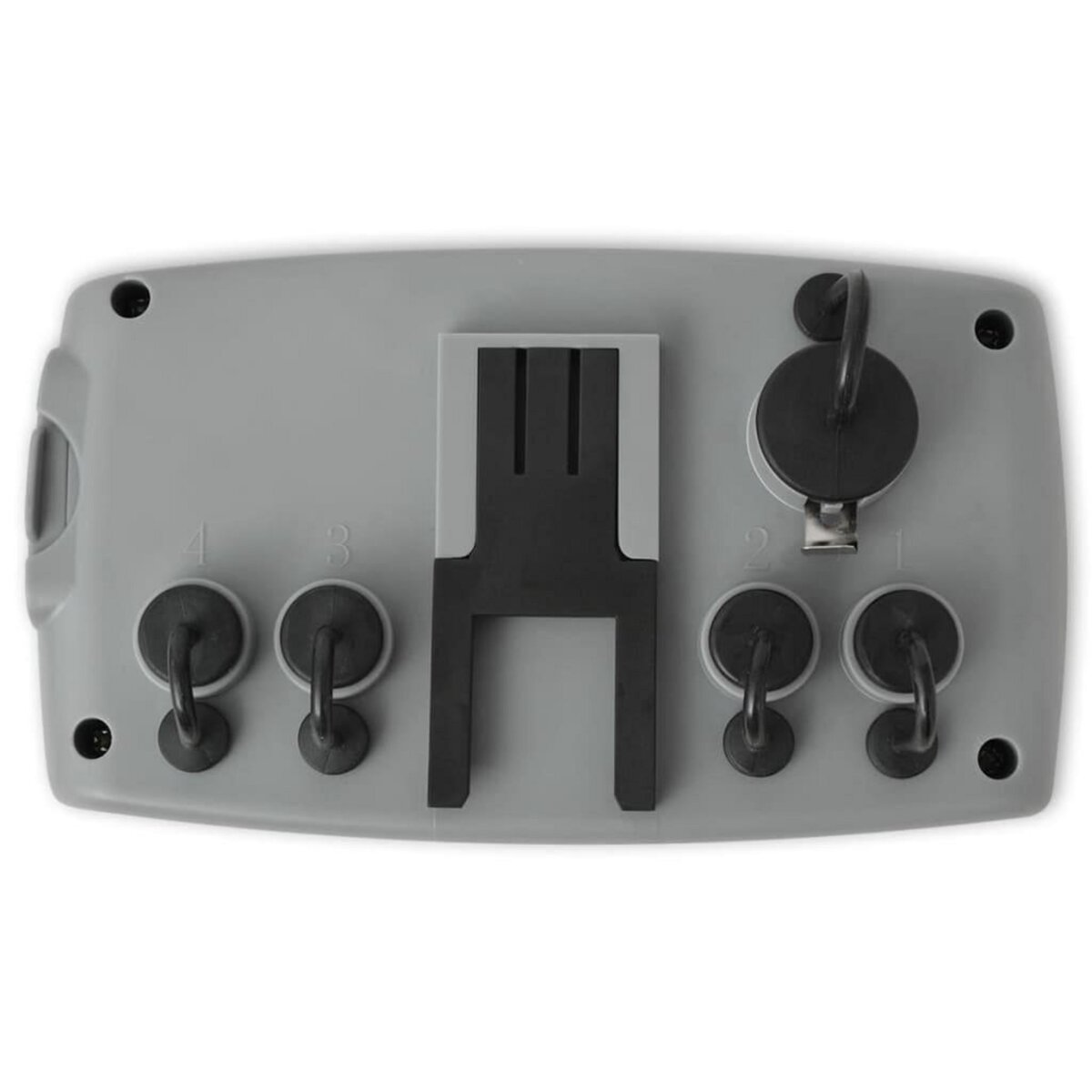 VIDAXL Minuterie automatique d'irrigation avec 4 stations 3 V