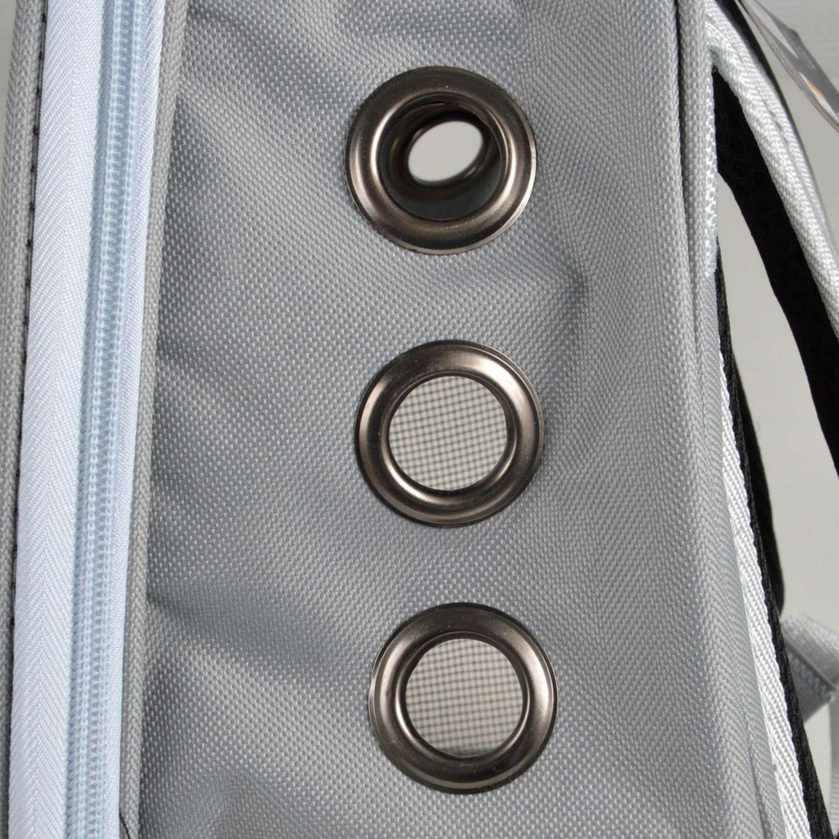 LOVE STORY Sac à dos de transport avec bulle pour chat et chien - Gris