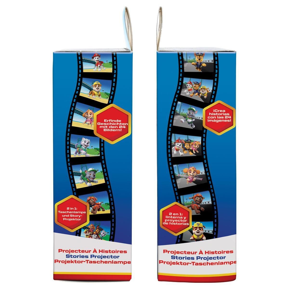 Lexibook Projecteur à histoires et lampe torche Pat' Patrouille