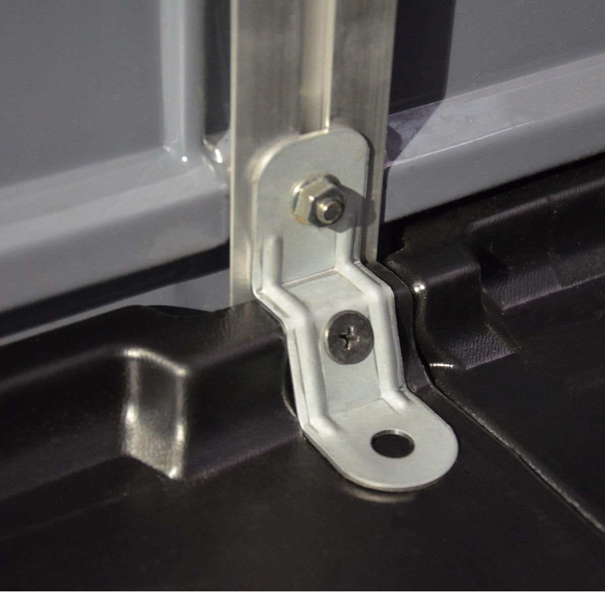 Canopia by PALRAM Abri de jardin polycarbonate - Avec plancher - 6,6m² - SKYLIGHT