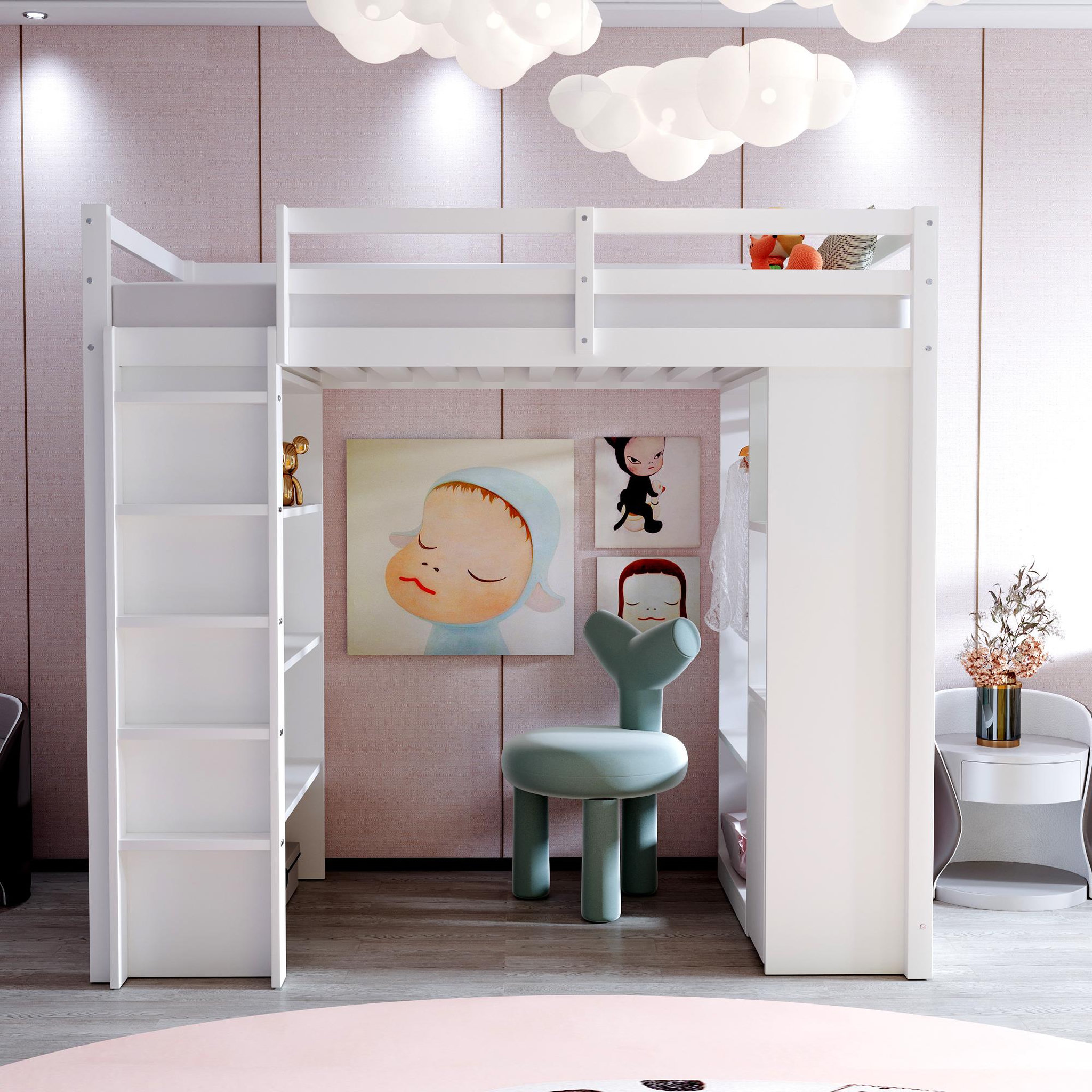 Voir la diapositive 4 : MERAX Lit mezzanine