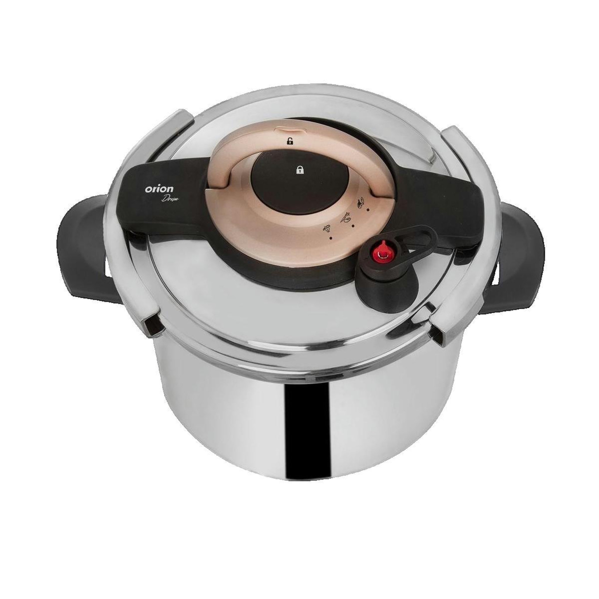 Voir la diapositive 3 : Orion Autocuiseur Orion 7 L Premium acier inoxydable