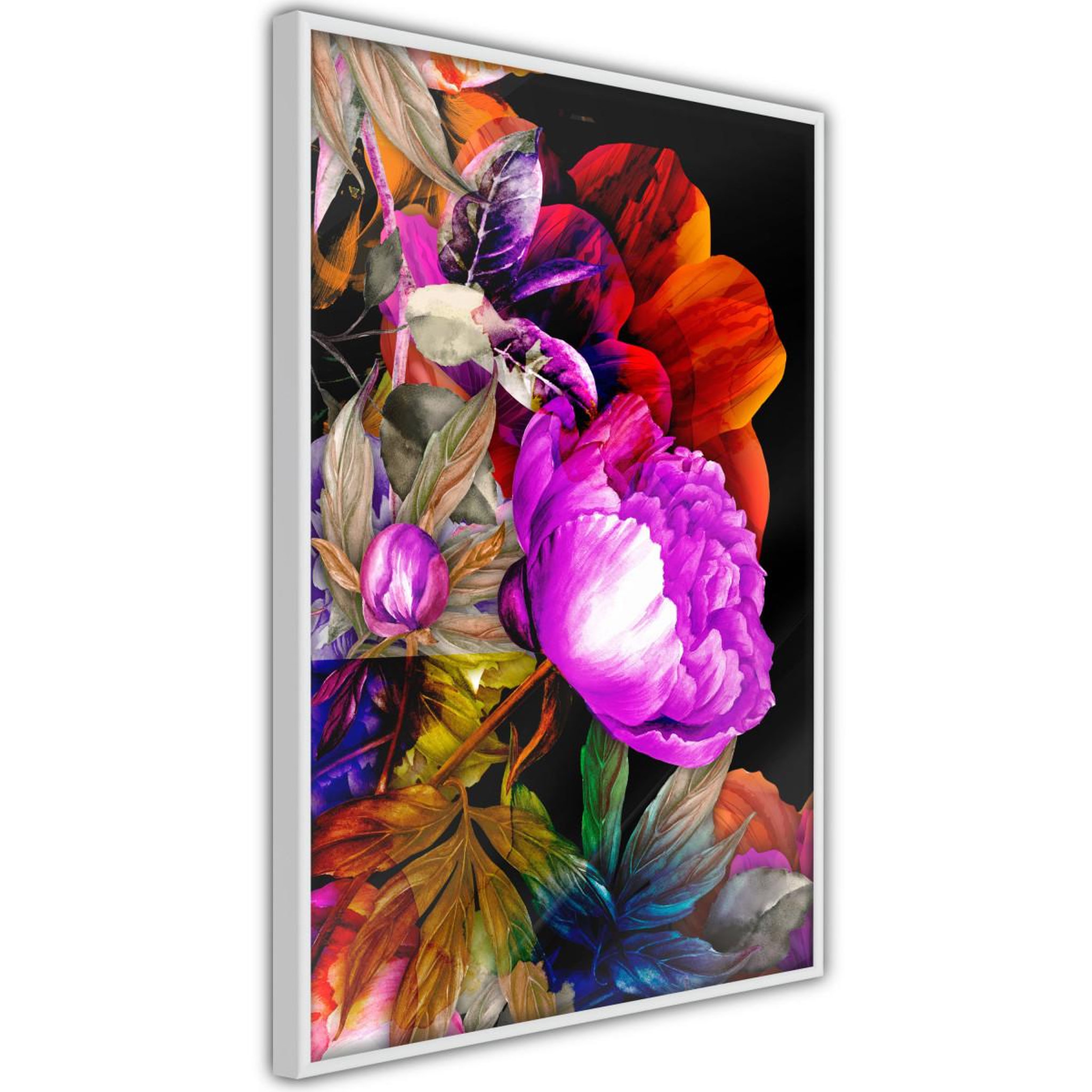 Paris Prix Affiche Murale Encadrée  Flower Sonata II