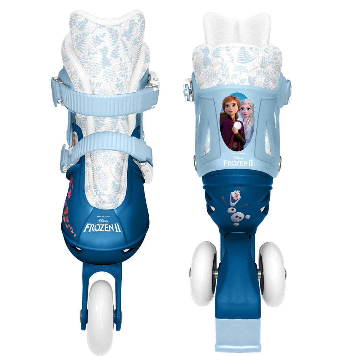 Reine des neiges Roller en ligne 2 en 1 T27 à 30 - Reine des Neiges 2 