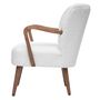 Voir la diapositive 3 : ATMOSPHERA Fauteuil de table effet velours Sango