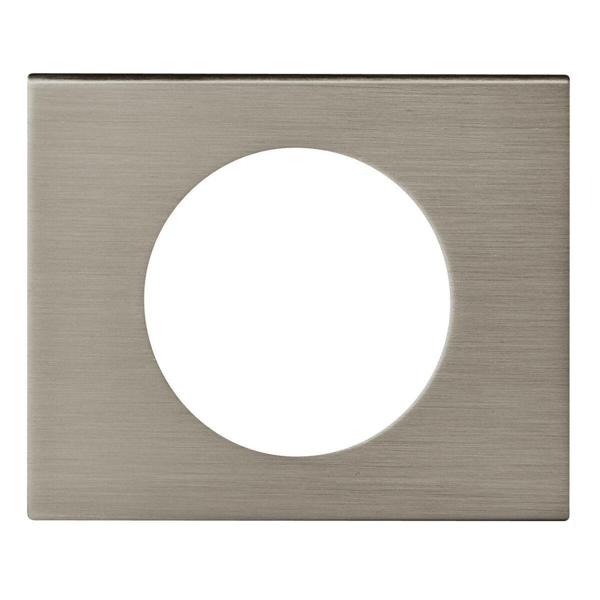 Legrand Celiane plaque inox brosse 1 poste