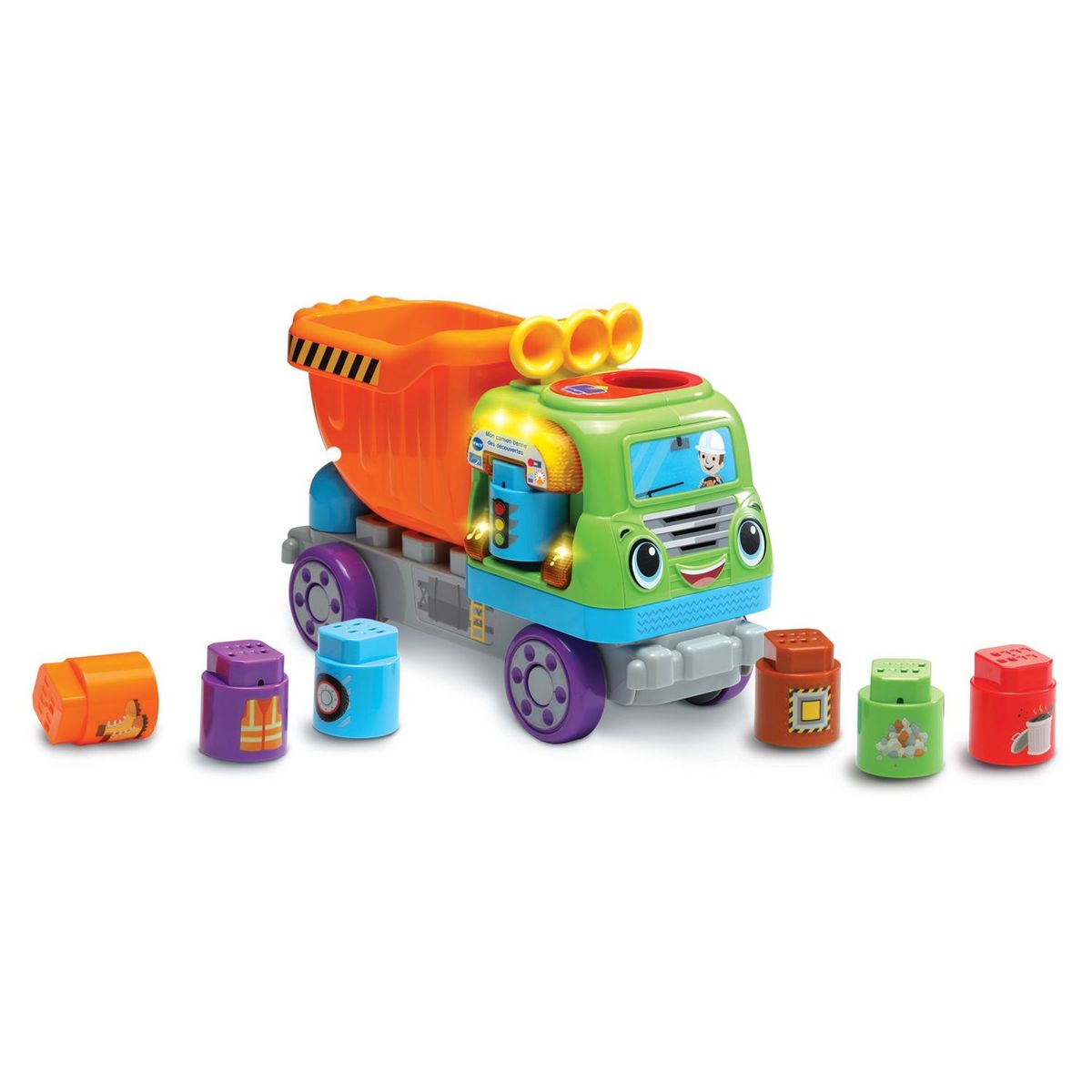 VTECH  Bla Bla Bla Blocks Mon camion benne des découvertes