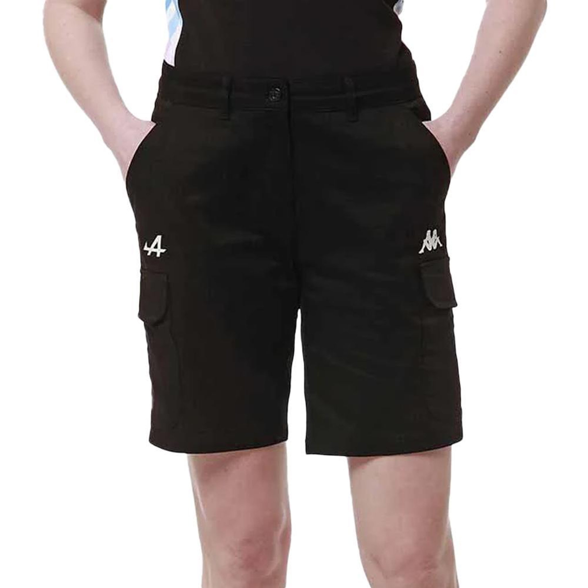 KAPPA Short Noir Femme Kappa Aidiwy. Coloris disponibles : Noir