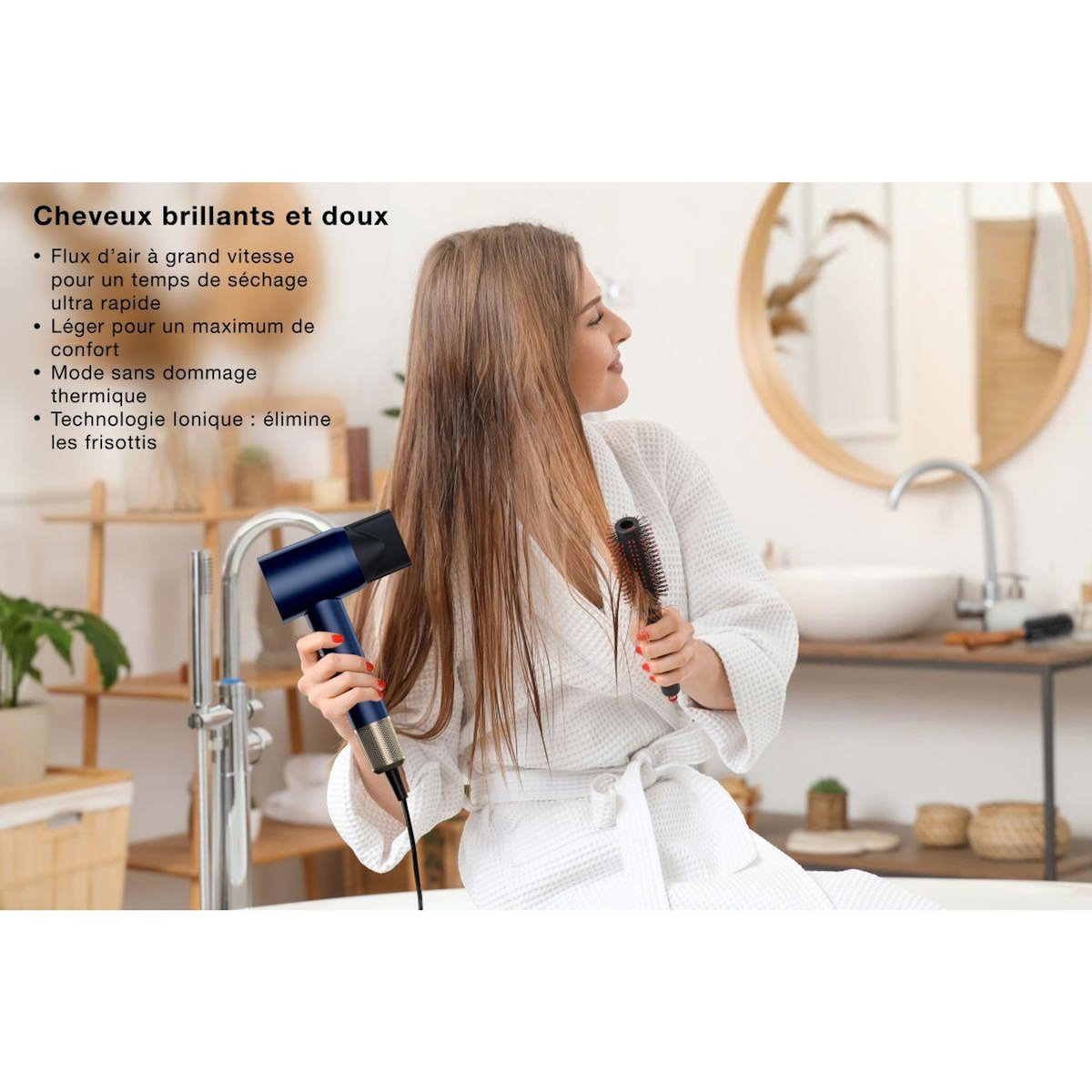 ESSENTIEL B Sèche cheveux EHD Innodry Saphir