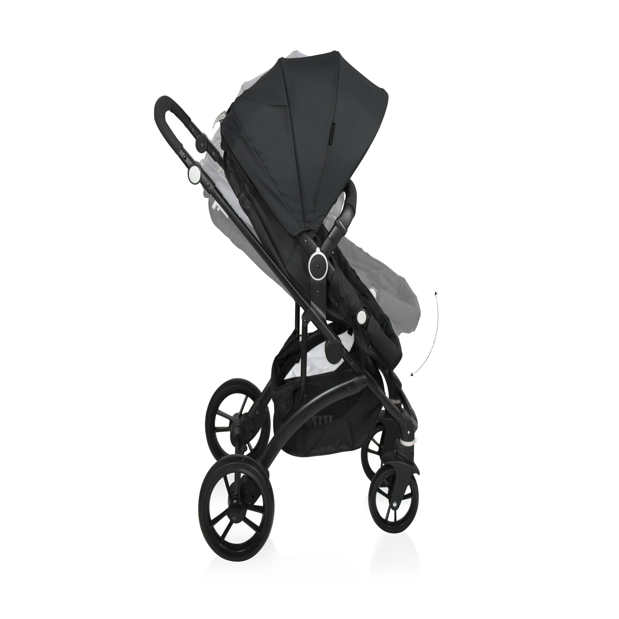 Voir la diapositive 8 : LITTLE WORLD Poussette combinée 3 en 1 City Walker noire