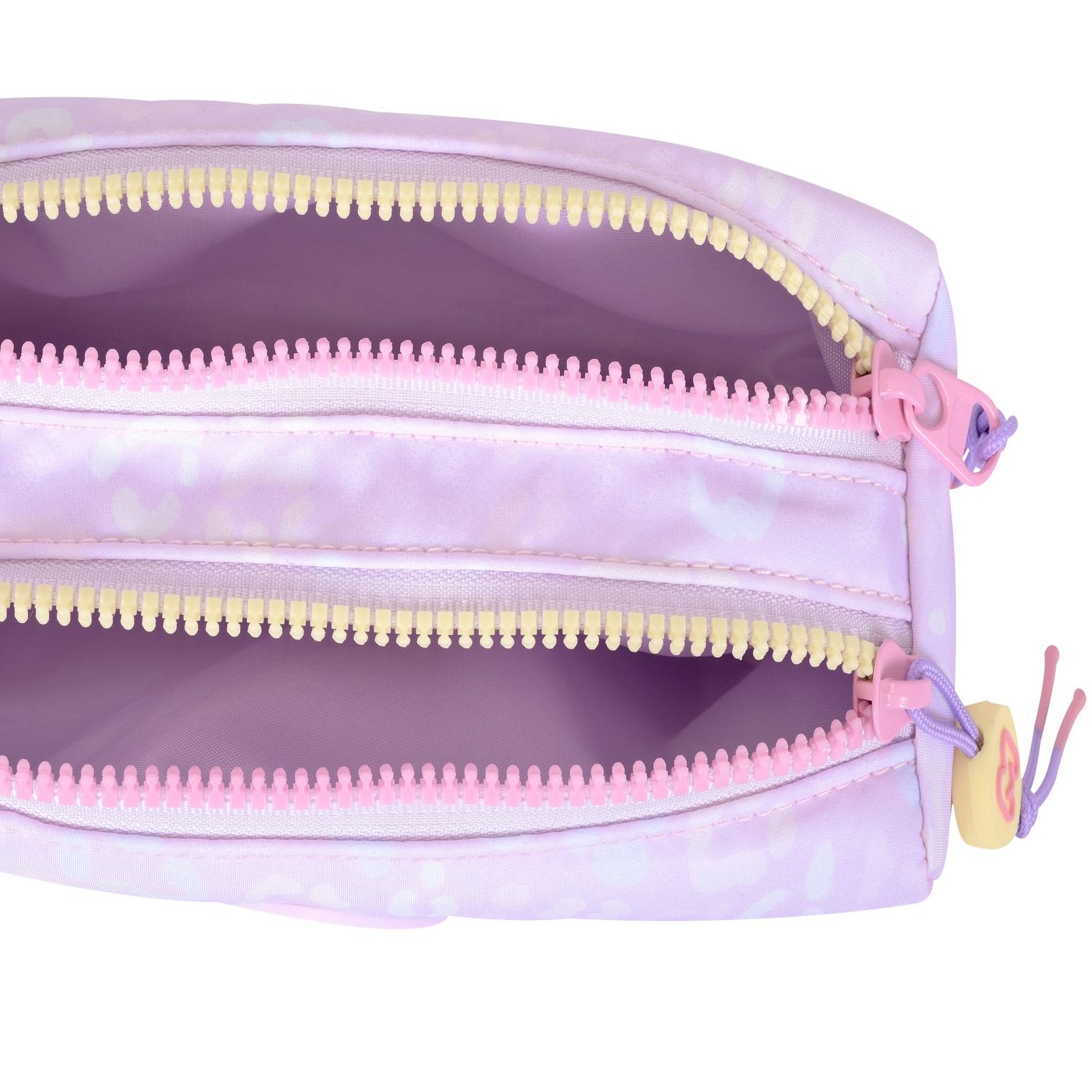 Voir la diapositive 4 : Bagtrotter MARSHMALLOW - Trousse scolaire double compartiment PARTY JUNGLE - Pastel - Fille