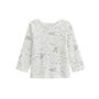 Voir la diapositive 3 : Petit Béguin Ensemble salopette bébé en coton matelassé et t-shirt Petite Balade