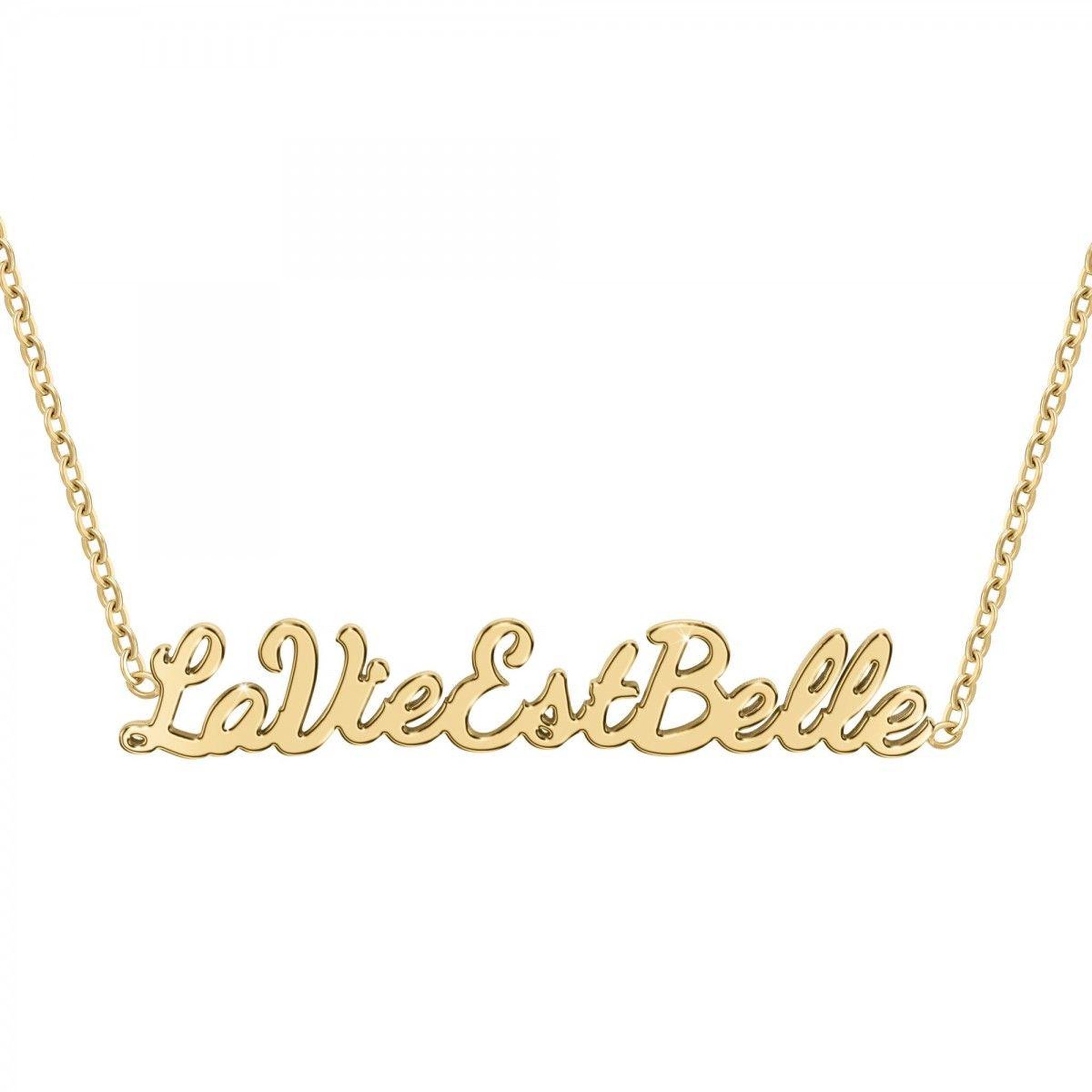 SC CRYSTAL La vie est belle - Collier à message