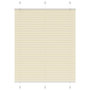 Voir la diapositive 1 : VIDAXL Store plisse creme 110x150cm largeur du tissu 109,4cm polyester