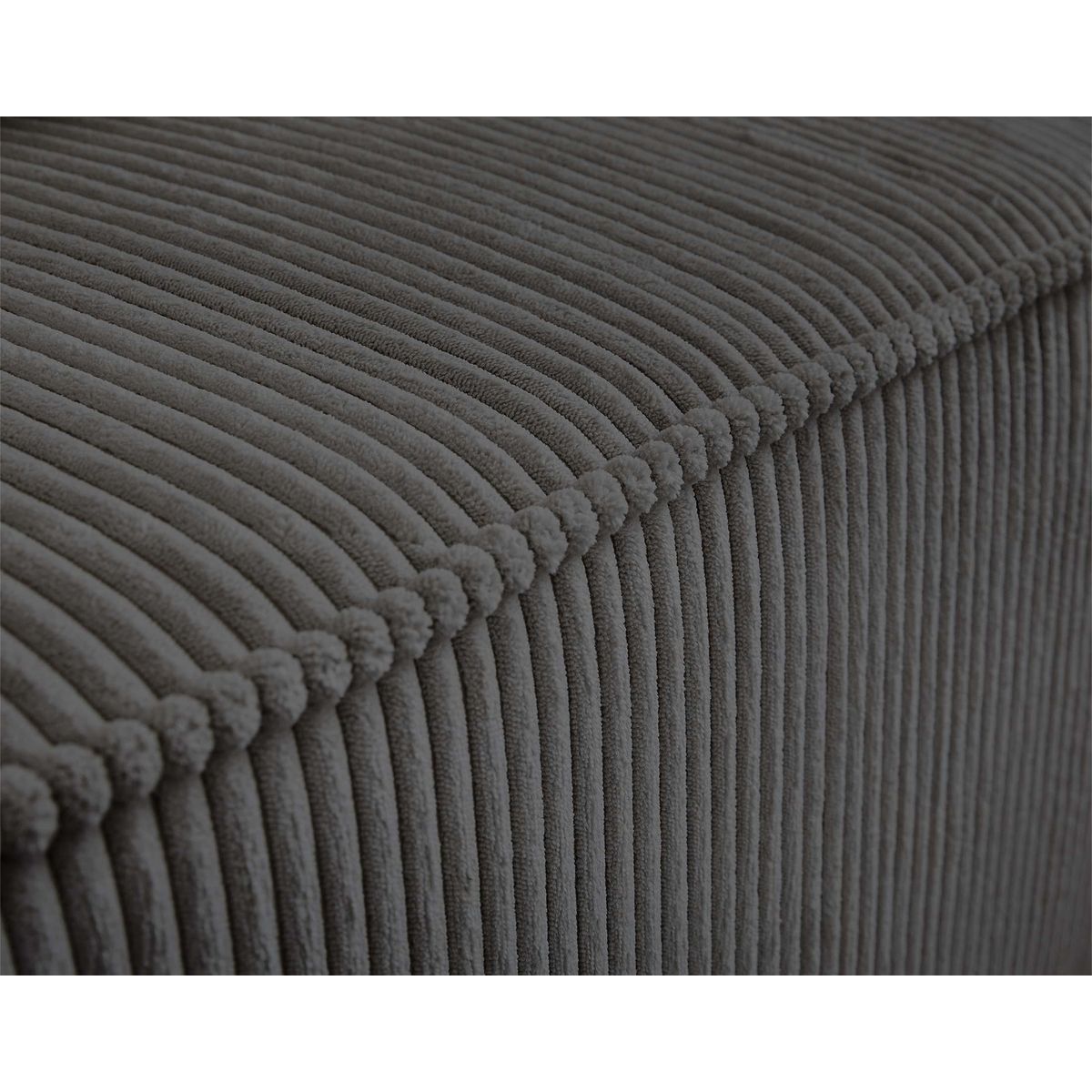 LISA DESIGN Colombine - module d'assise gauche - en velours côtelé