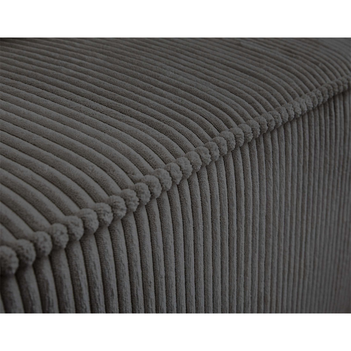 LISA DESIGN Colombine - module d'assise gauche - en velours côtelé