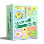 MES CARTES MENUS ANTI-INFLAMMATOIRES. 60 CARTES  RECETTES  + 1 LIVRET POUR ADOPTER LES BONS REFLEXES, Proust-Millon Laëtitia