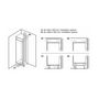 Voir la diapositive 5 : BOSCH Réfrigérateur combiné intégrable à glissières 184l - KIN865SE0