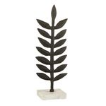 Paris Prix Feuille Déco Design  Julia  38cm Noir