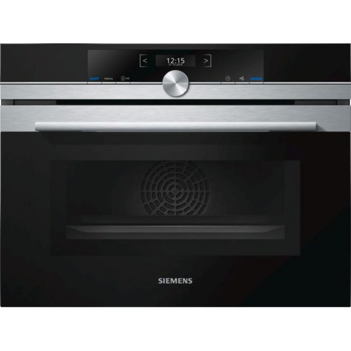Siemens Four combiné mo intégrable 45l email inox/noir - cm633gbs1