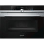 Voir la diapositive 1 : Siemens Four combiné mo intégrable 45l email inox/noir - cm633gbs1