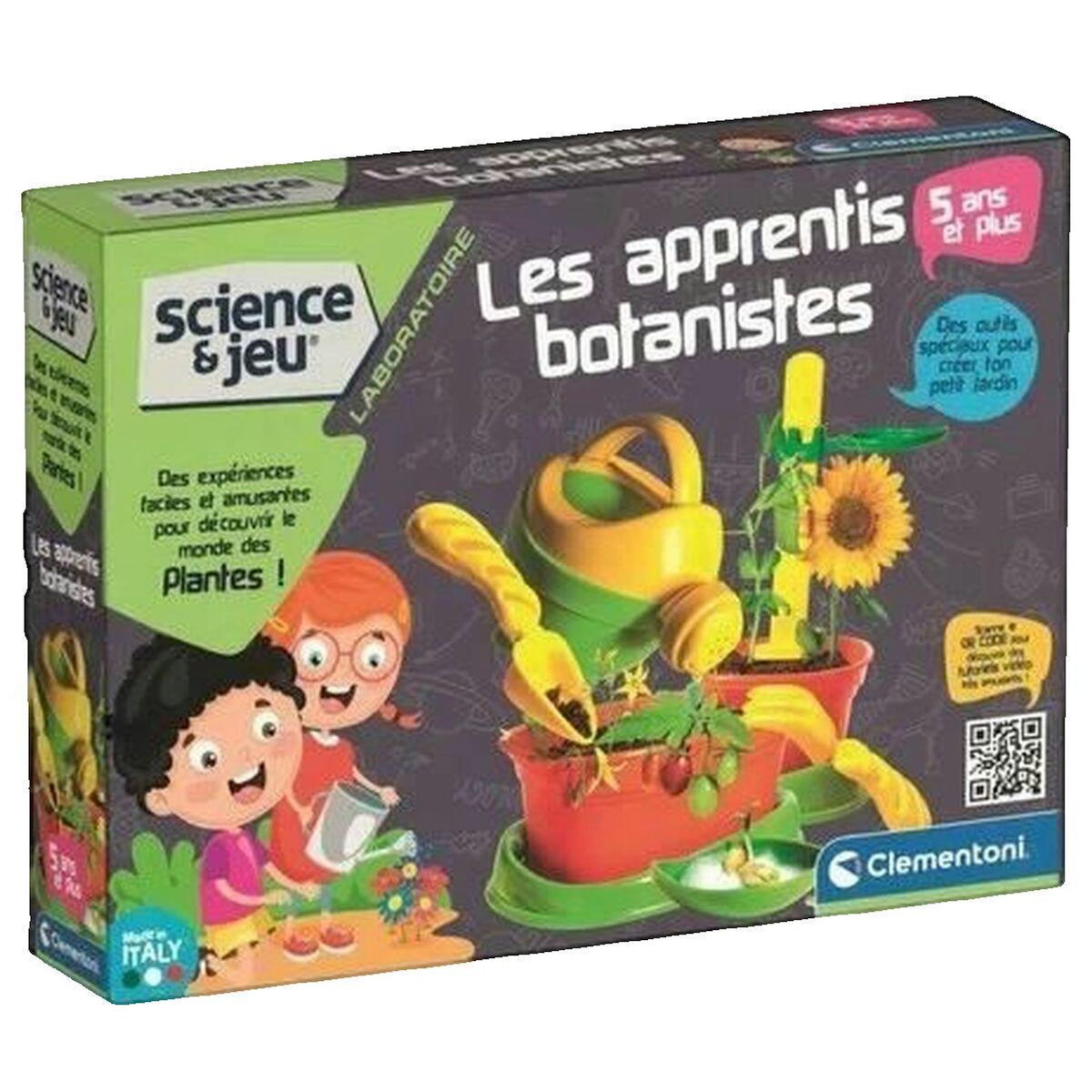 CLEMENTONI Coffret botanique Clementoni éducatif pour enfants
