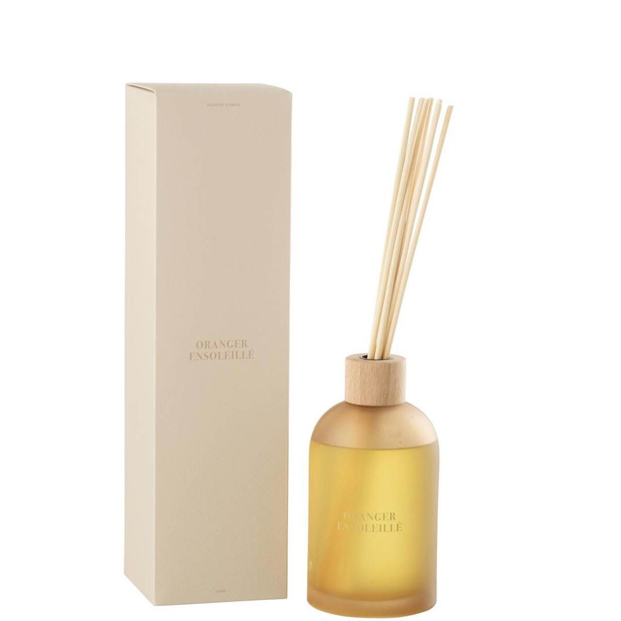 Voir la diapositive 2 : J-LINE Diffuseur de parfum  accords essentiels  550ml oranger ensoleillé