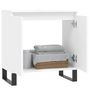 Voir la diapositive 3 : VIDAXL Armoire de salle de bain blanc 58x33x60 cm bois d'ingenierie