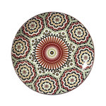 Paris Prix Lot de 6 Assiettes à Dessert  Zahra  20cm Multicolore