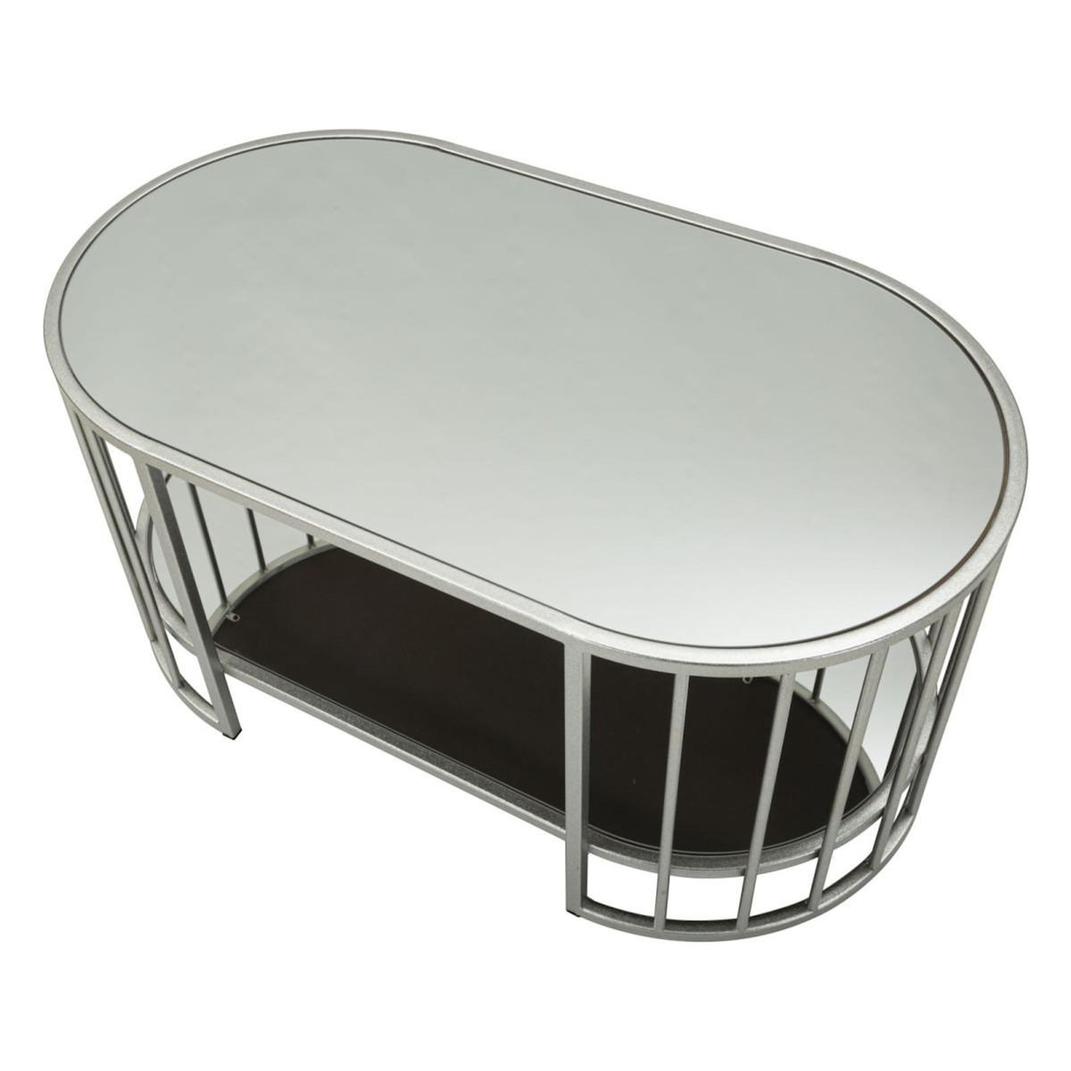 Paris Prix Table Basse Miroir  Smire  90cm Argent