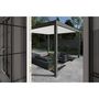 Voir la diapositive 6 : Pergola Bioclimatique autoportée 4x4 m - Aluminium - Anthracite/blanc - VS OmBREA®