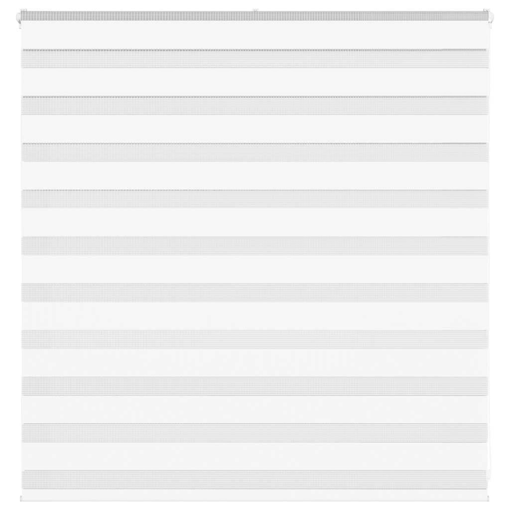 VIDAXL Store zebre blanc 145x100 cm largeur du tissu 140,9cm polyester