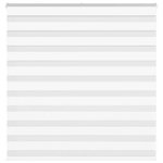 VIDAXL Store zebre blanc 145x100 cm largeur du tissu 140,9cm polyester