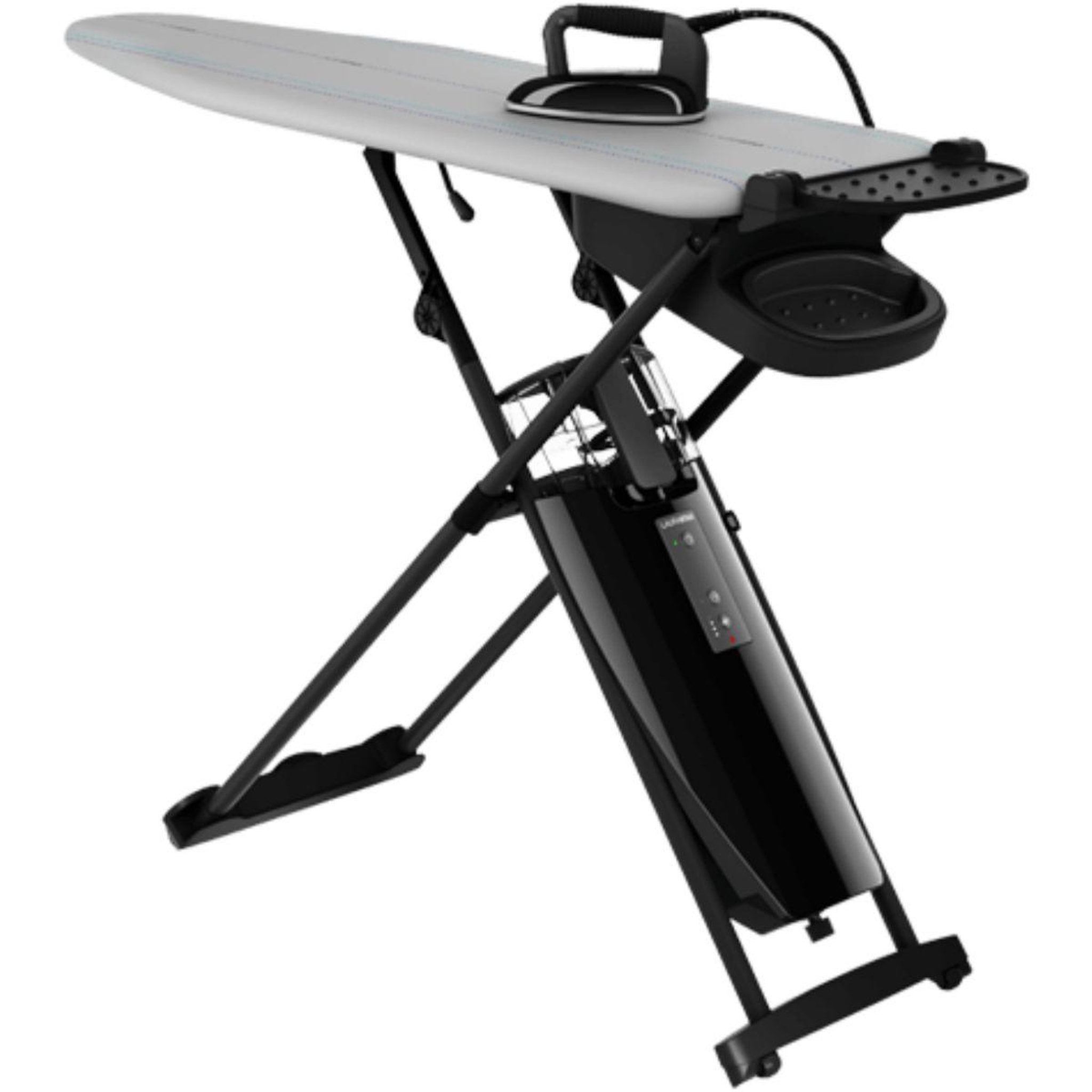 Voir la diapositive 3 : LAURASTAR Housse table à repasser Gris 131 x 55 cm