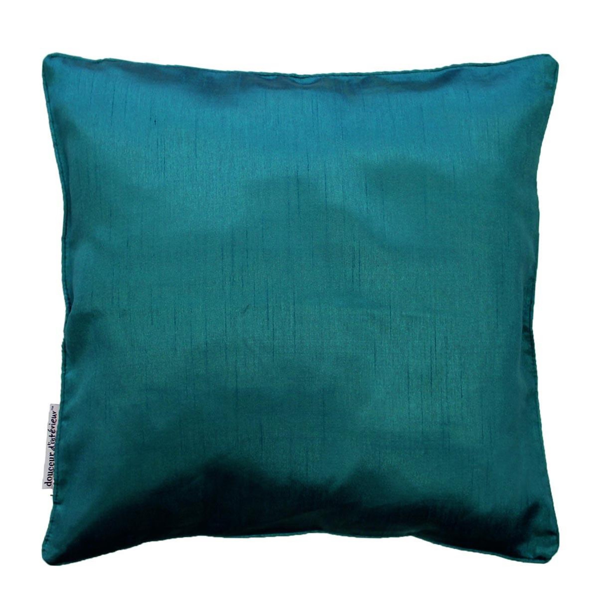 Douceur d'Intérieur Housse de coussin  shana  40x40cm bleu