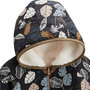 Voir la diapositive 3 : Petit Béguin Veste à capuche enfant en sherpa réversible Caracas
