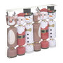 Voir la diapositive 2 : ATMOSPHERA Lot de 6 crackers personnages de Noël