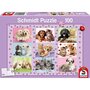 Schmidt Puzzle 100 pièces : Mes amis les bêtes
