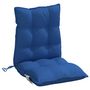 Voir la diapositive 5 : VIDAXL Coussins de chaise a dossier bas lot de 6 bleu royal