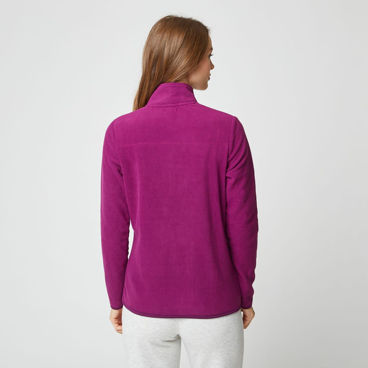 INEXTENSO Veste polaire de sport rose foncé femme