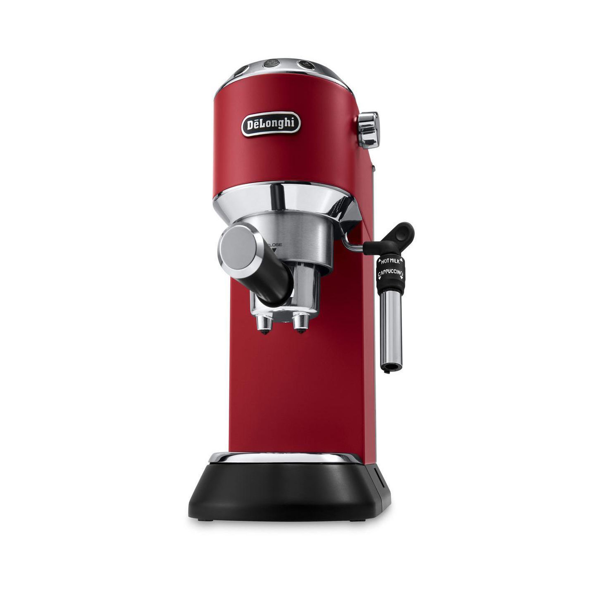 Voir la diapositive 3 : DELONGHI DELONGHI EC 685.R  Machine expresso classique Dedica Style - Rouge